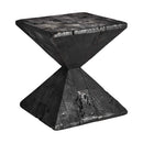 Black Pine Hourglass Side Table | Vical Home Vievy