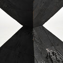 Black Pine Hourglass Side Table | Vical Home Vievy