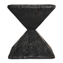 Black Pine Hourglass Side Table | Vical Home Vievy