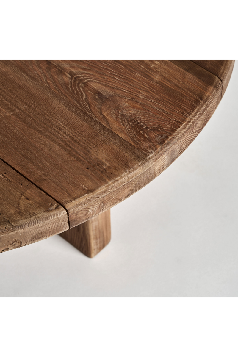 Round Pine Coffee Table | Vical Home Crissey | Oroatrade.com