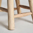 Handcrafted Boho-Style Accent Stool | Vical Home Mittet | Oroatrade.com