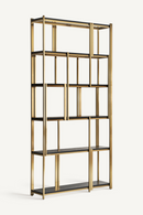 Gold Oak Bookshelf | Vical Home Leira | Oroatrade.com