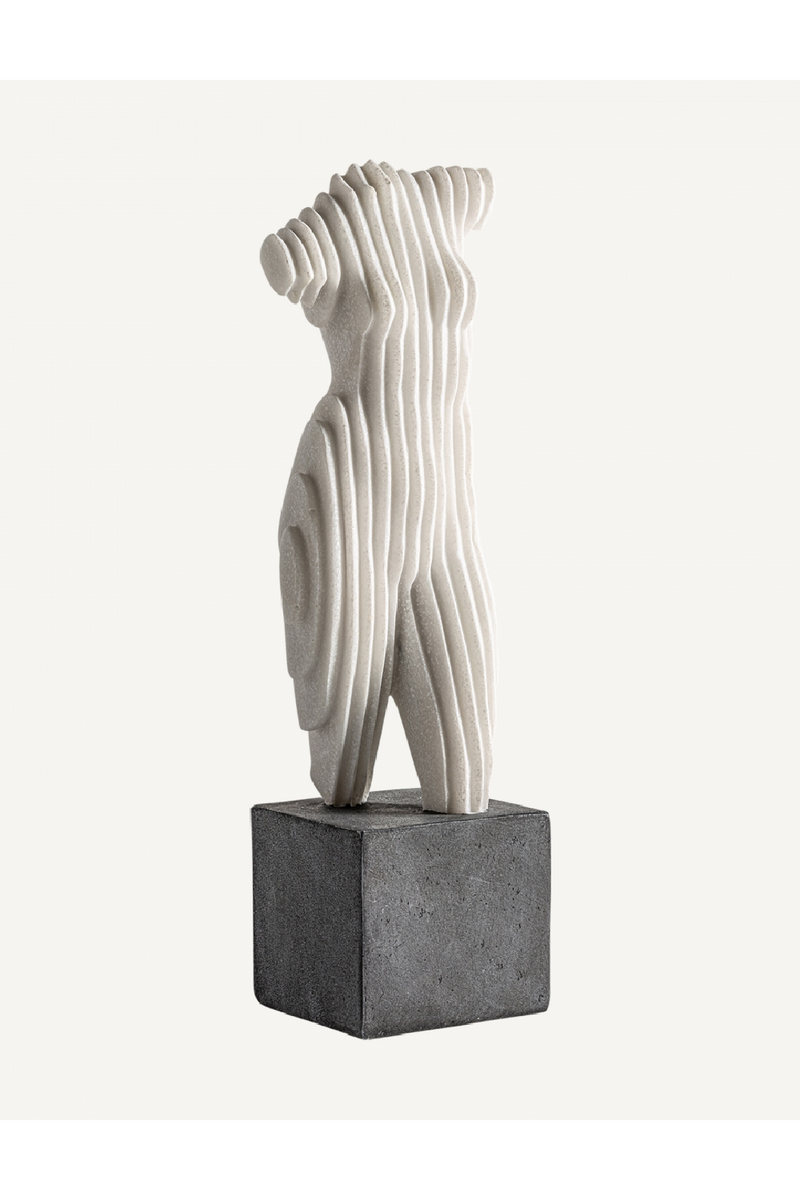 White Torso Decor Figure | Vical Home Theon | Oroatrade.com