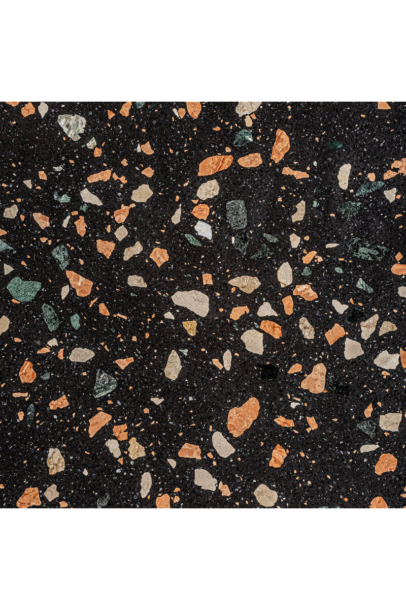 Speckled Black Terrazzo Dining Table | Vical Home Budhir | Oroatrade.com