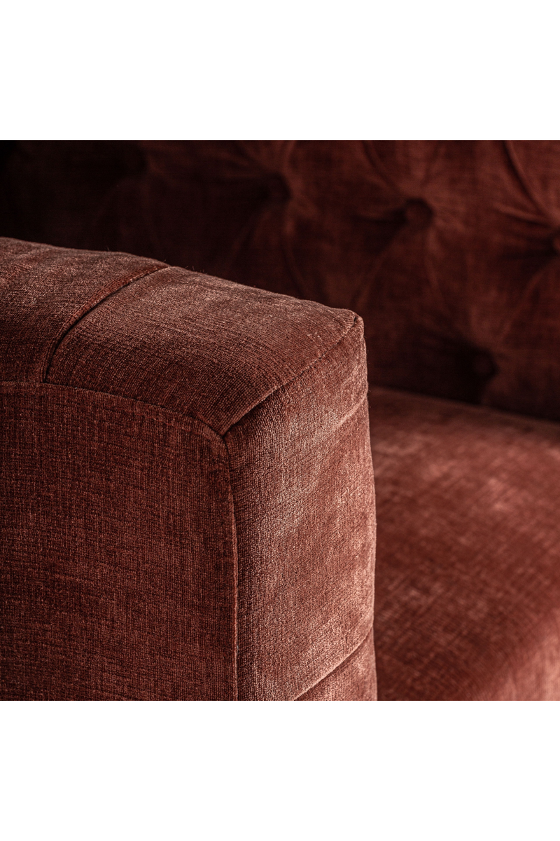 Burgundy Tufted Armchair | Vical Home Carlton | Oroatrade.com