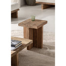 Natural Teak Outdoor Side Table | Vical Home Pure