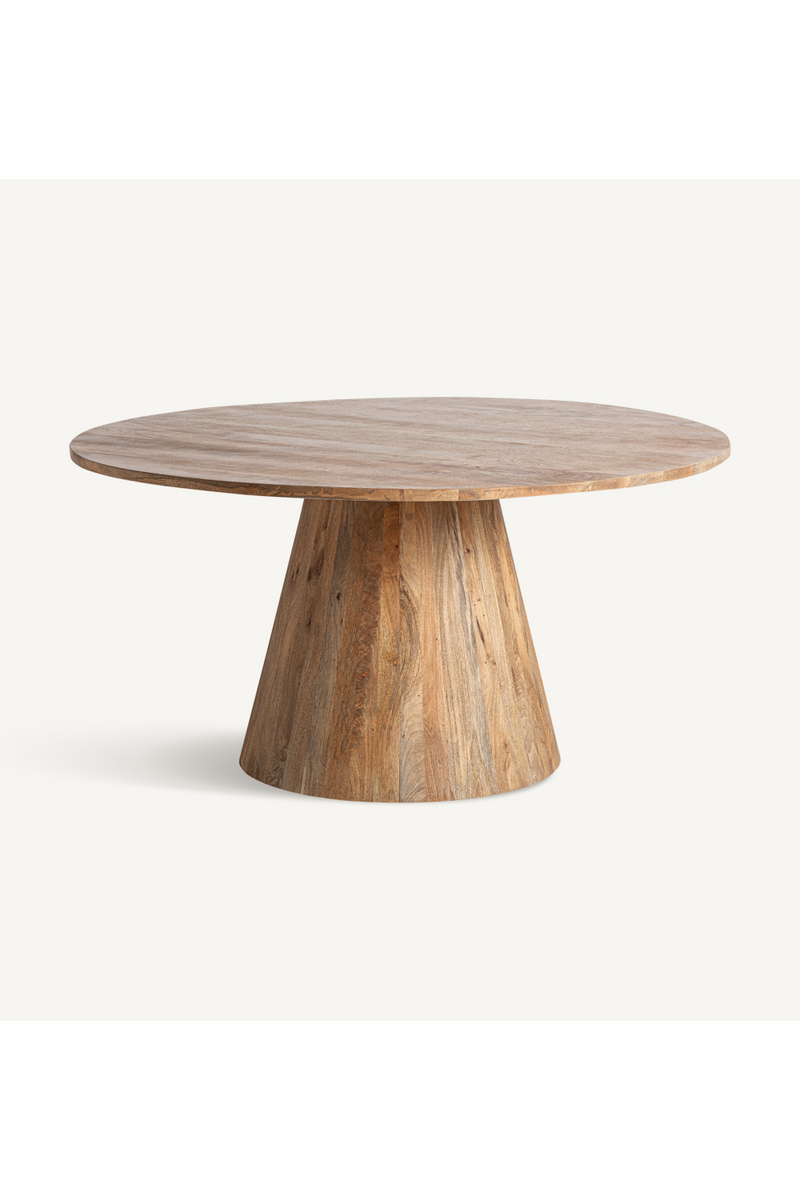 Natural Acacia Round Dining Table | Vical Home Mersch | Oroatrade.com