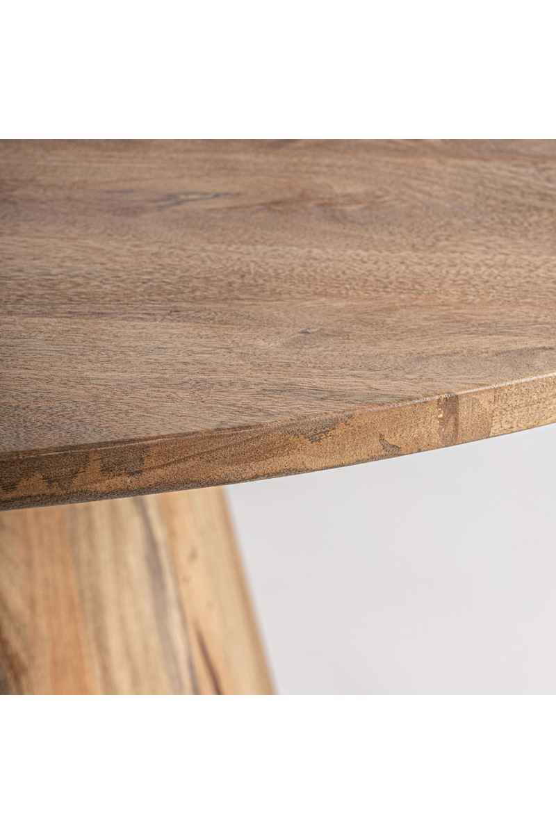 Natural Acacia Round Dining Table | Vical Home Mersch | Oroatrade.com