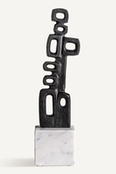 Black Aluminum Decorative Figure | Vical Home Davet | Oroatrade.com