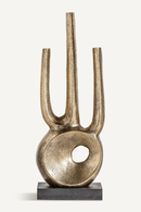 Gold Aluminum Vase | Vical Home Davet | Oroatrade.com