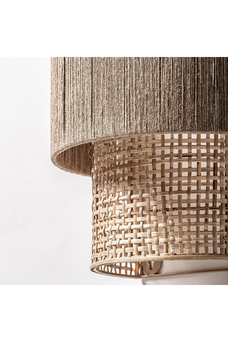 Jute Boho Wall Lamp | Vical Home Kaola | Oroatrade.com