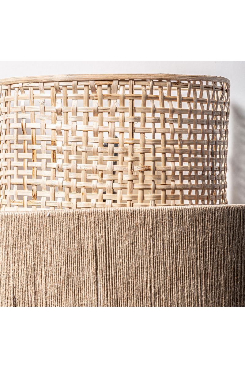 Jute Boho Wall Lamp | Vical Home Kaola | Oroatrade.com