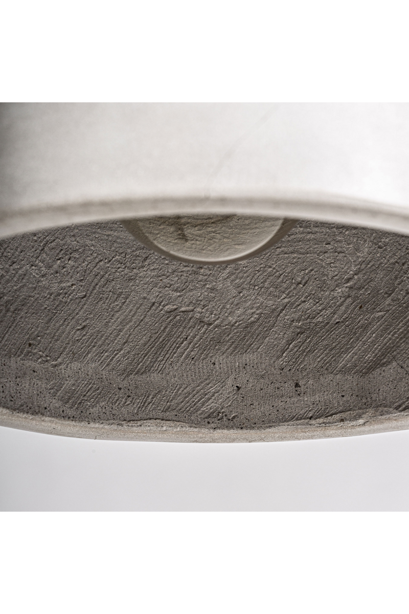  Gray Cement Hanging Lamp | Vical Home Vytina | Oroatrade.com