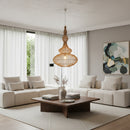 Hospitality furniture - Rattan Boho Chandelier - www.oroatrade.com