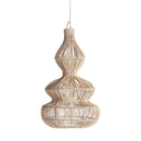 Hospitality furniture - Wavy Rattan Pendant Light - www.oroatrade.com