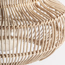 Hospitality furniture - Wavy Rattan Pendant Light - www.oroatrade.com