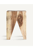 Geometrical Suar Wood Side Table | Vical Home Rimini | Oroatrade.com