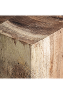 Geometrical Suar Wood Side Table | Vical Home Rimini | Oroatrade.com