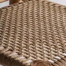Hospitality furniture - Teak Framed Hemp Accent Chair - www.oroatrade.com