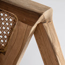Hospitality furniture - Teak Curved-Back Dining Chair - www.oroatrade.com