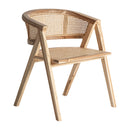Hospitality furniture - Teak Curved-Back Dining Chair - www.oroatrade.com