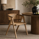 Hospitality furniture - Teak Curved-Back Dining Chair - www.oroatrade.com