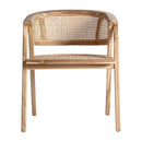 Hospitality furniture - Teak Curved-Back Dining Chair - www.oroatrade.com