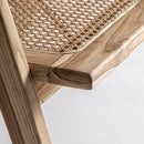 Hospitality furniture - Teak Curved-Back Dining Chair - www.oroatrade.com
