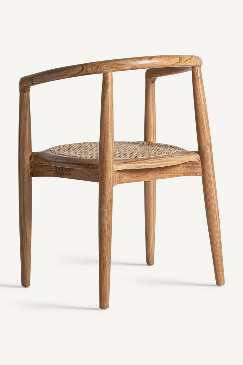 Rattan Seat Accent Chair | Vical Home Tostily | Oroatrade.com