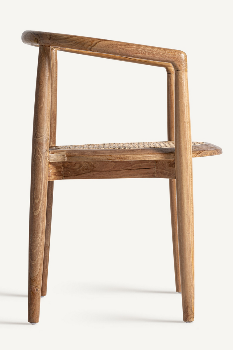 Rattan Seat Accent Chair | Vical Home Tostily | Oroatrade.com