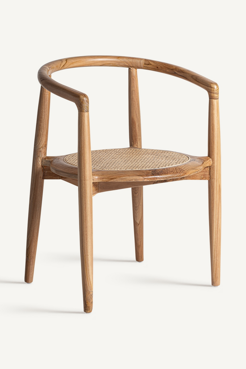 Rattan Seat Accent Chair | Vical Home Tostily | Oroatrade.com