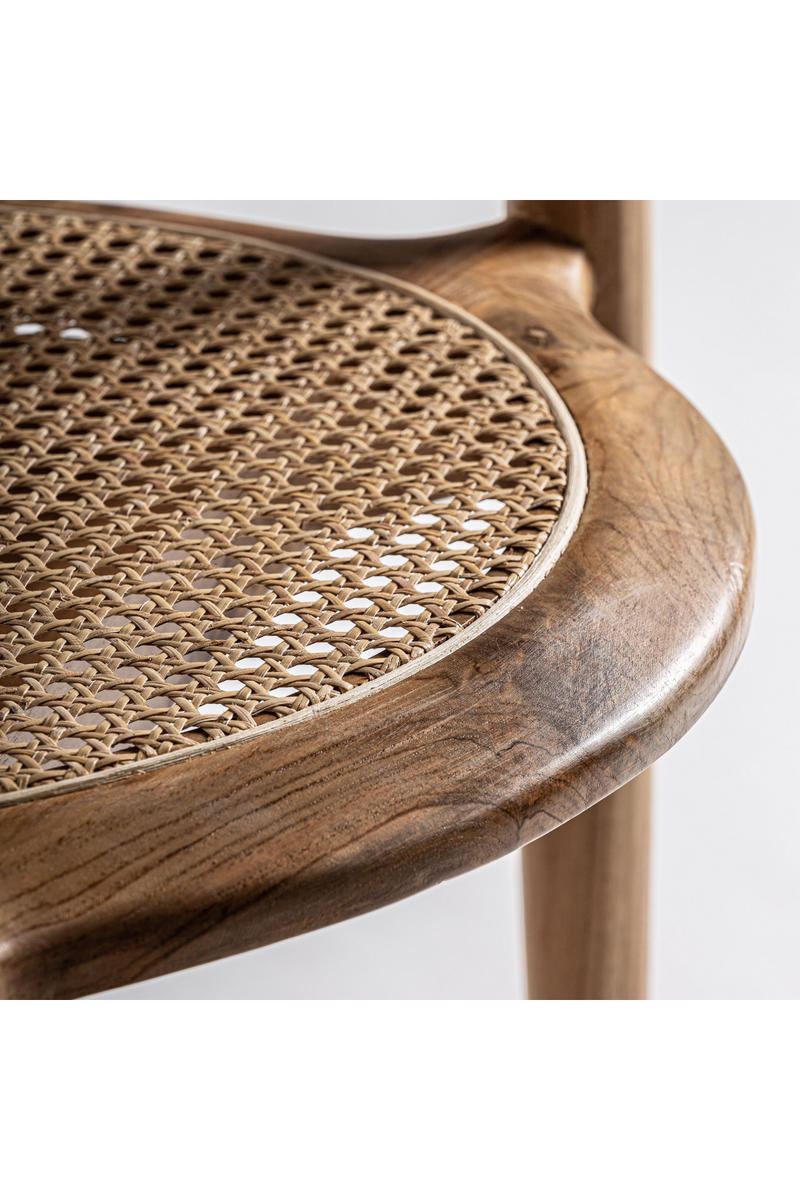 Rattan Seat Accent Chair | Vical Home Tostily | Oroatrade.com