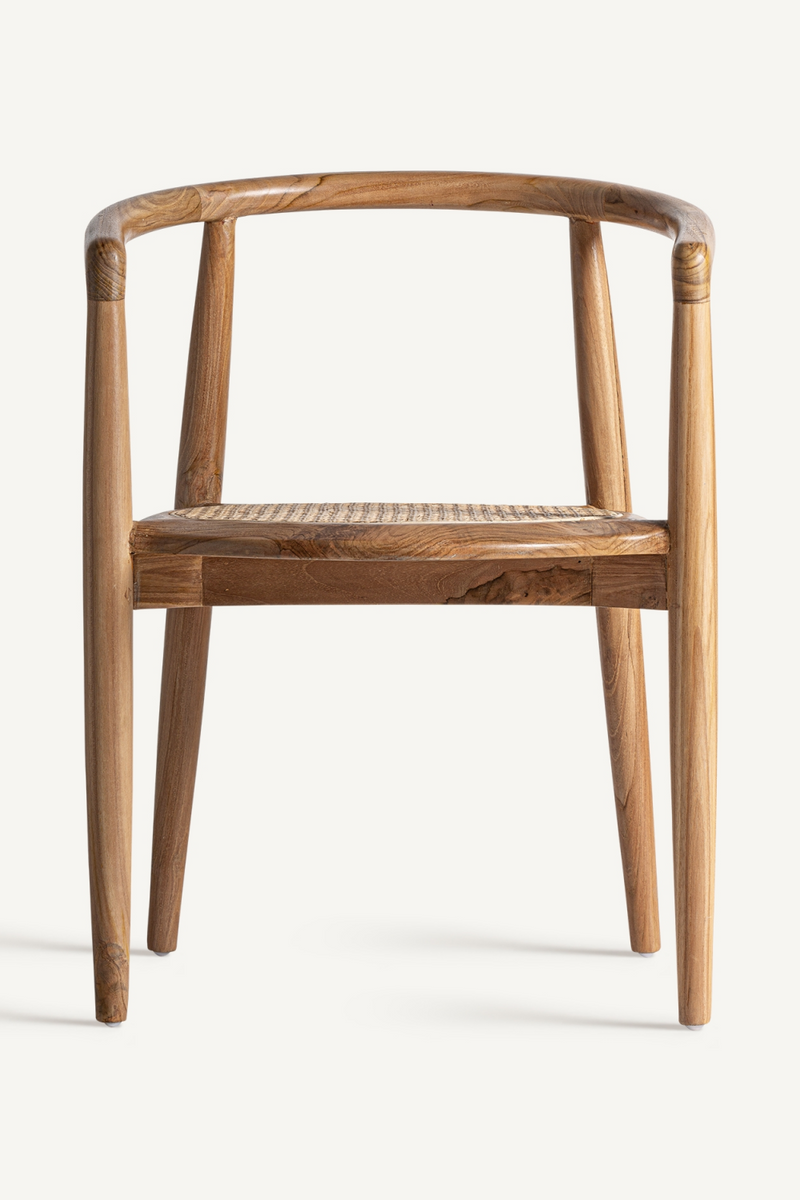 Rattan Seat Accent Chair | Vical Home Tostily | Oroatrade.com