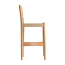Hospitality furniture - Teak Framed Hemp Bar Stool - www.oroatrade.com