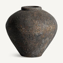 Black Terracotta Antique Vase | Vical Home Igor