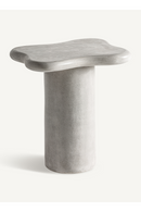 Cement Organic-Shaped Side Table | Vical Home Vytina | Oroatrade.com