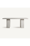 Off-White Cement Dining Table | Vical Home Vytina | Oroatrade.com