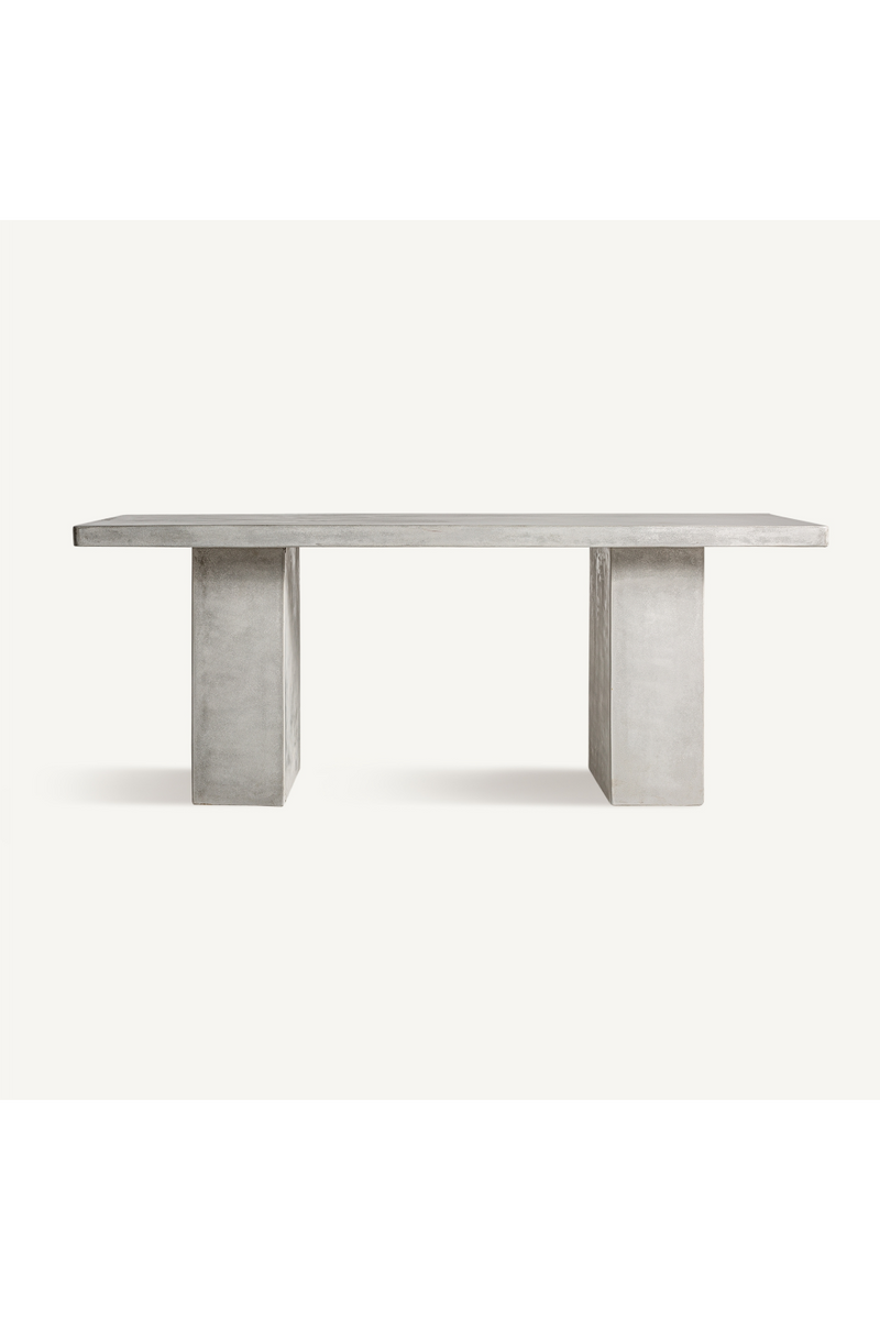 Off-White Cement Dining Table | Vical Home Vytina | Oroatrade.com