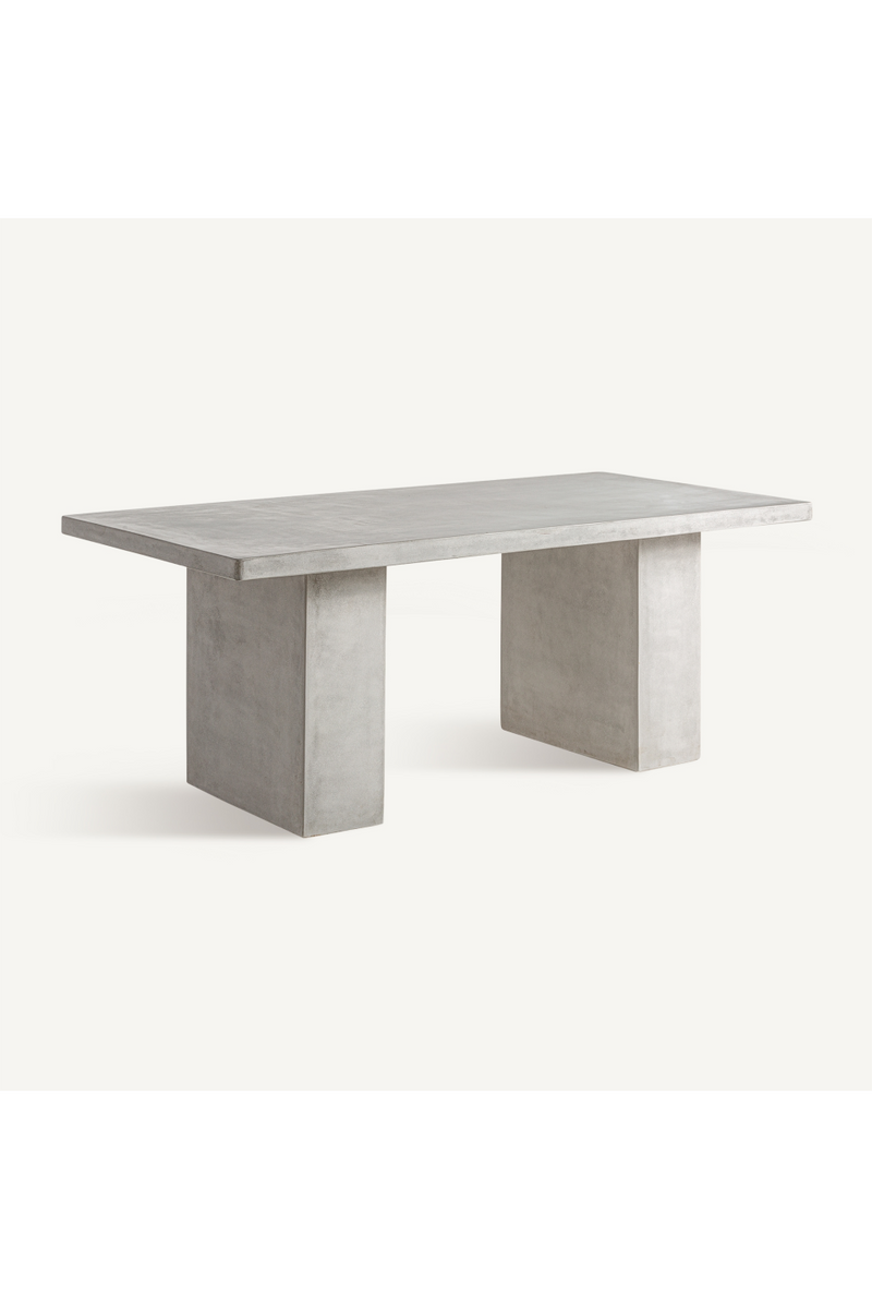 Off-White Cement Dining Table | Vical Home Vytina | Oroatrade.com