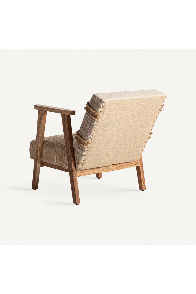 Hemp Boho Style Armchair | Vical Home Quincy | Oroatrade.com