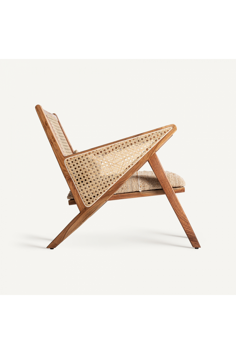 Jute Padded Seat Armchair | Vical Home Hickory | Oroatrade.com