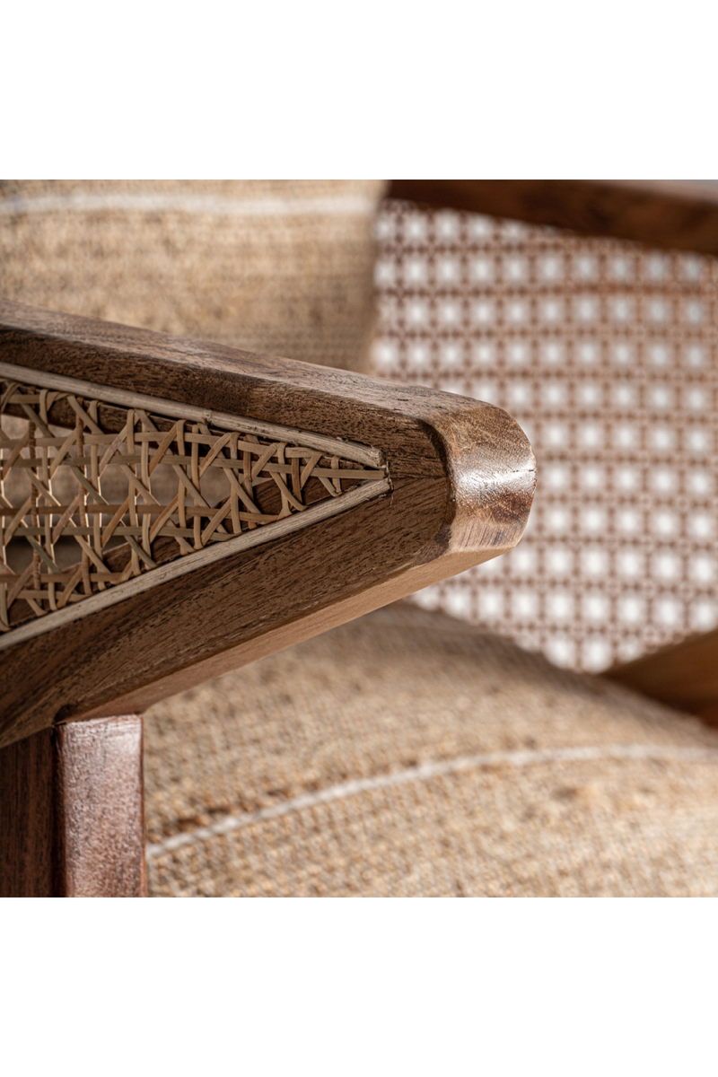 Jute Padded Seat Armchair | Vical Home Hickory | Oroatrade.com