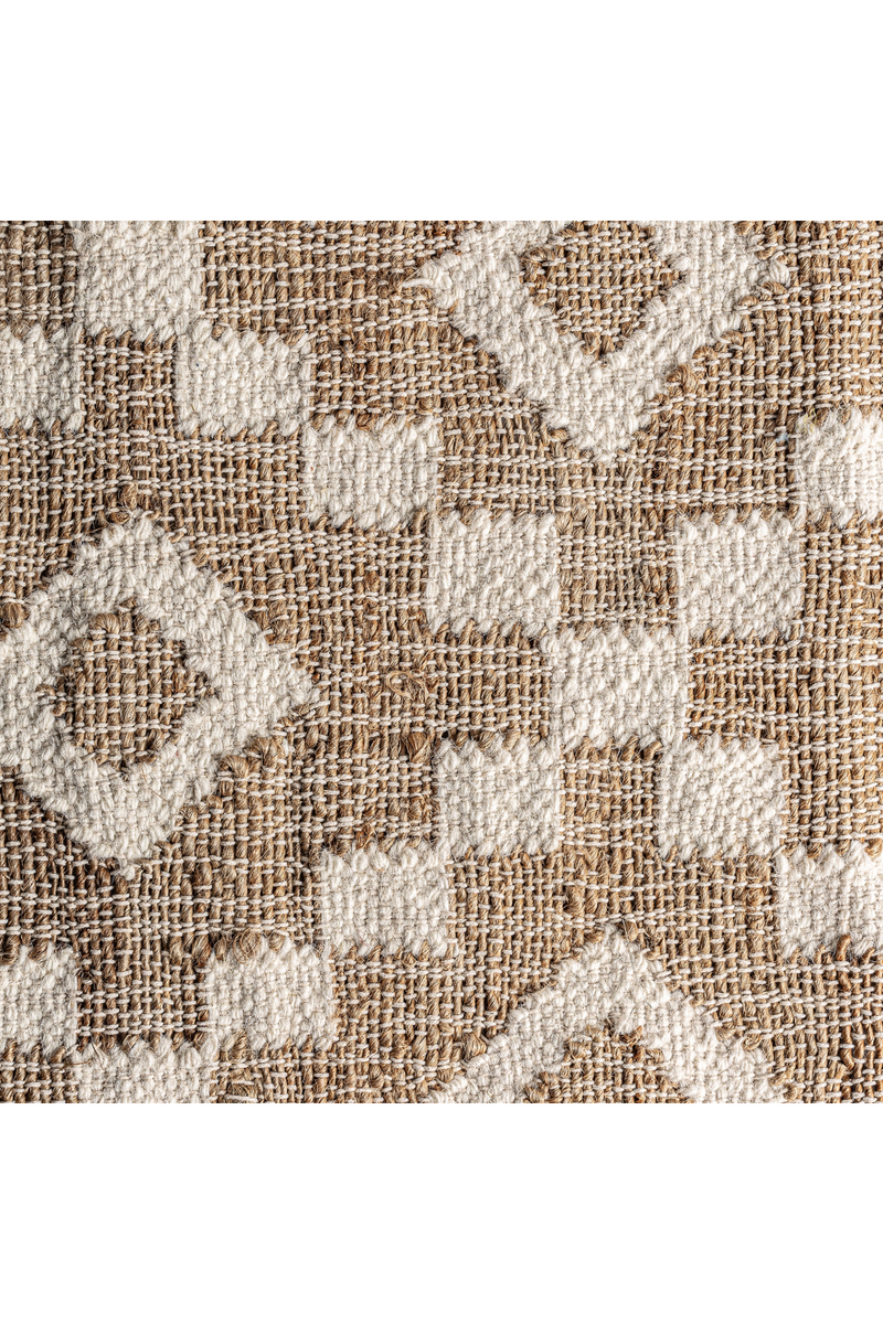 Geometric Pattern Jute Wall Decor | Vical Home Sami | Oroatrade.com