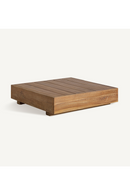 Square Slatted Teak Coffee Table | Vical Home Trena | Oroatrade.com