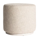 Hospitality furniture - Beige Cotton Ottoman - www.oroatrade.com