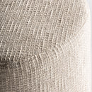 Hospitality furniture - Beige Cotton Ottoman - www.oroatrade.com