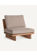 Padded Pine Lounge Chair | Vical Home Givry | Oroatrade.com