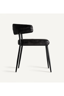 Black Leather Dining Chair (2) | Vical Home Jarpen | Oroatrade.com