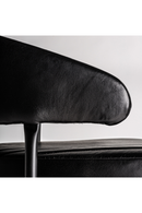 Black Leather Dining Chair (2) | Vical Home Jarpen | Oroatrade.com