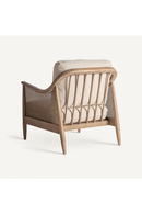 Canework Padded Lounge Armchair | Vical Home Bolzano | Oroatrade.com